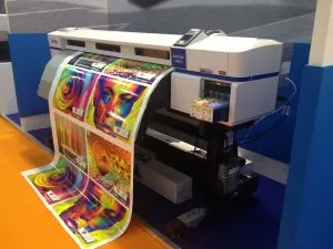 wydrukowany druk UV